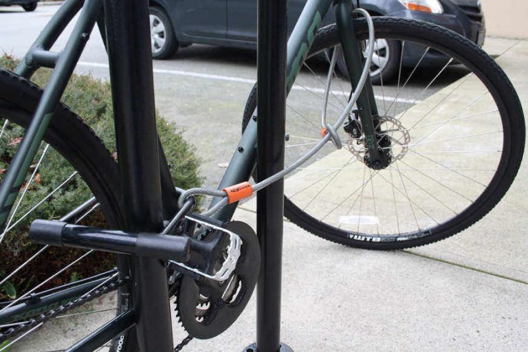 Instead, lock the rear triangle of the frame. This allows you to place