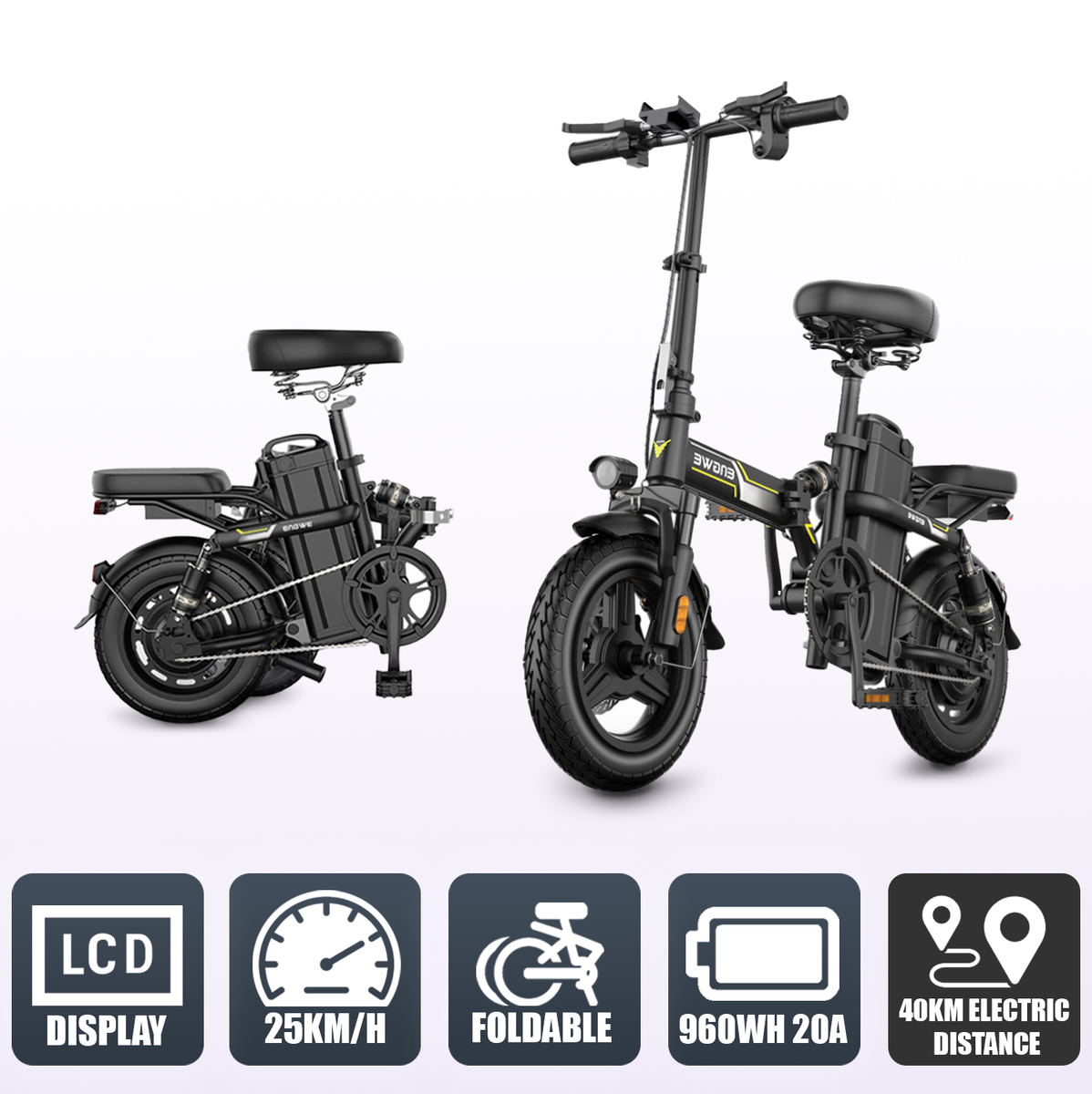 ENGWE Gt5 Folding Electric EBike
